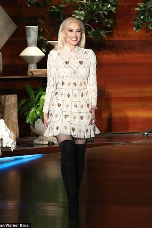 Gwen Stefani The Ellen Degeneres Show April 10, 2018