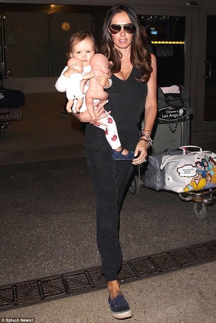 Tamara Ecclestone LAX Airport July 28, 2015