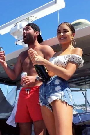 Olivia Culpo Independence Day July 4, 2017