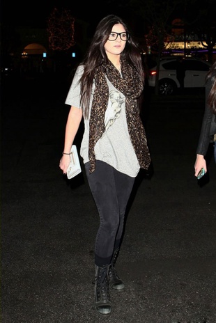 Kylie Jenner Heads out to the Movies at the Edward Cinemas December 29, 2011