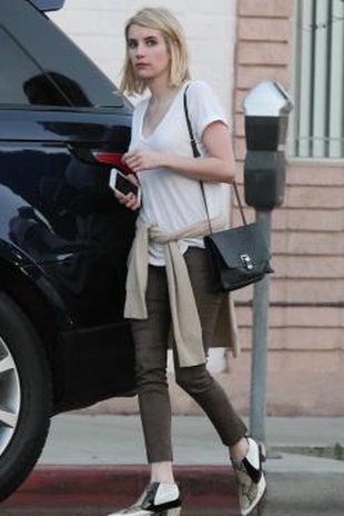 Emma Roberts Los Angeles February 24, 2016