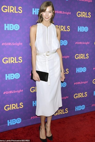 Karlie Kloss Girls Premiere January 7, 2014