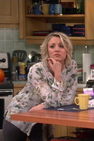 Kaley Cuoco the Big Bang Theory 9.10 the Earworm Reverberation