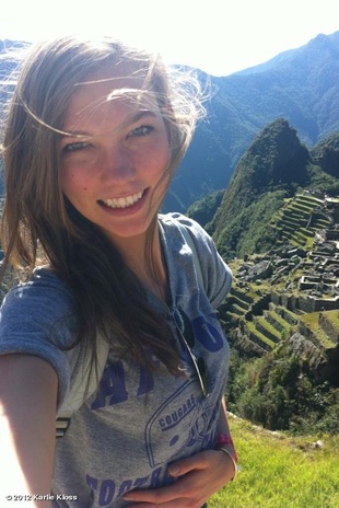 Karlie Kloss Machu Picchu July 2012