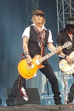 Johnny Depp Hollywood Vampires Concert in Monchengladbach, Germany June 14, 2018