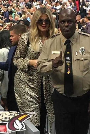 Khloe Kardashian Cleveland Cavaliers Game May 5, 2018