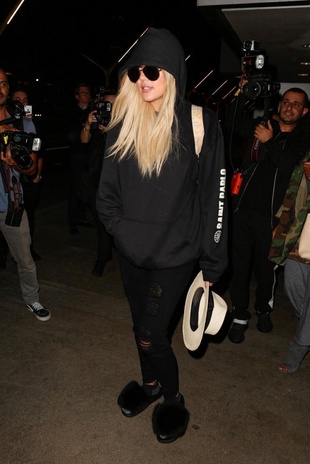 Khloe Kardashian JFK Airport September 21, 2016