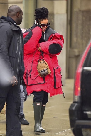 Rihanna Out in NYC, January 24, 2017