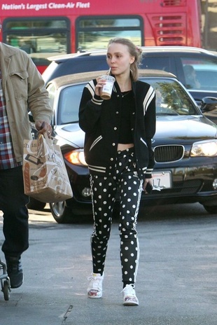 Lily-Rose Depp Shopping With Ash Stymest February 3, 2016