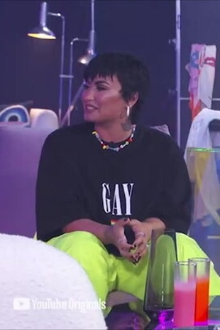 Demi Lovato Youtube Pride June 25, 2021