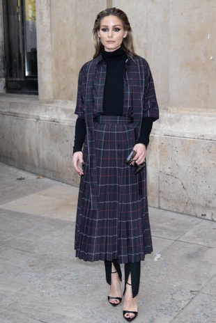 Olivia Palermo Front Row Elie Saab Fashion Show Paris March 4, 2023