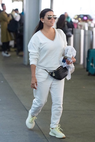 Eva Longoria Baston JFK Airport October 1, 2018