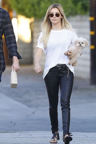 Ashley Tisdale Los Angeles February 8, 2015