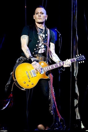 Johnny Depp Hollywood Vampires in Birmingham June 16, 2018