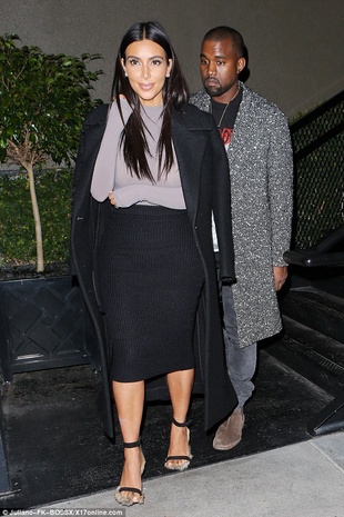 Kim Kardashian West Bandera December 18, 2014