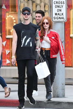 Madelaine Petsch and Travis Mills Shopping October 12, 2018