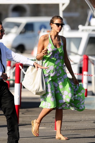 Irina Shayk St Tropez July 3, 2012