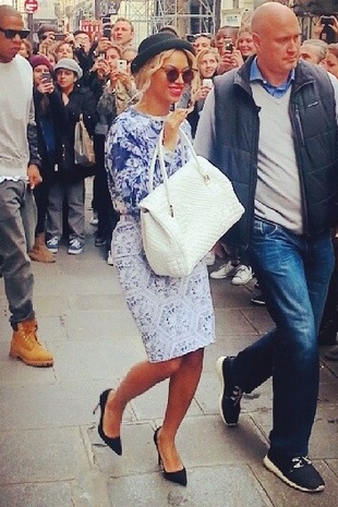 Beyonce Knowles in Paris March 15, 2014