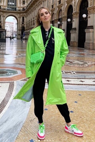 Chiara Ferragni Galleria Vittorio Emanuele March 6, 2021