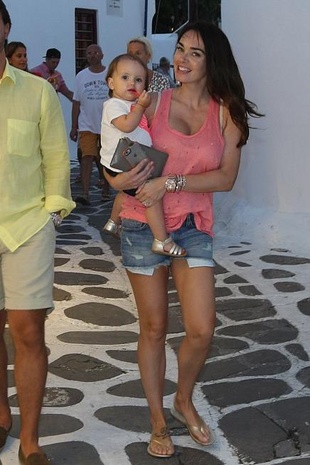 Tamara Ecclestone Mykonos July 19, 2015