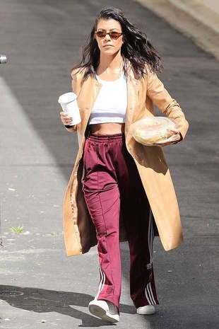 Kourtney Kardashian Los Angeles April 10, 2018