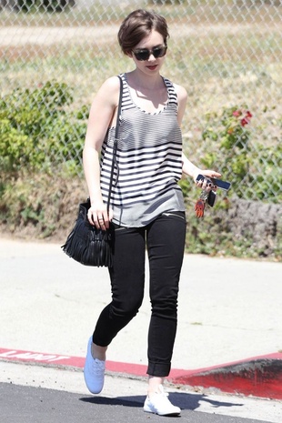 Lily Collins Los Angeles May 1, 2015