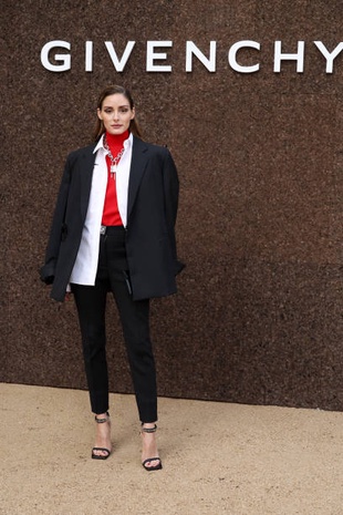 Olivia Palermo Givenchy Fashion Show in Paris October 2, 2022