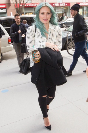 Hilary Duff New York City March 30, 2015