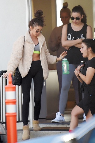 Sarah Hyland Pilates Class December 16, 2019