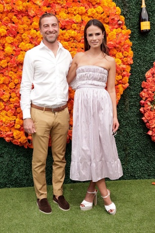 Jordana Brewster Veuve Clicquot Polo Classic October 2, 2021