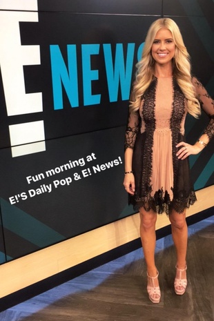 Christina El Moussa E!'s Daily Pop September 11, 2017