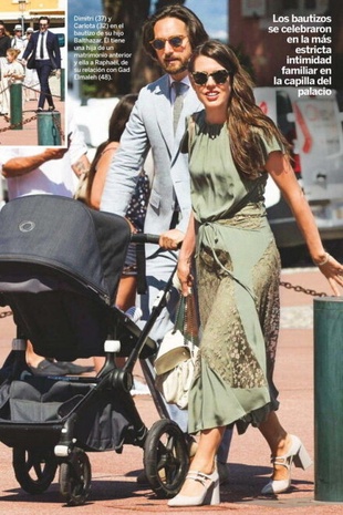 Charlotte Casiraghi Baptism of Balthazar May 31, 2019