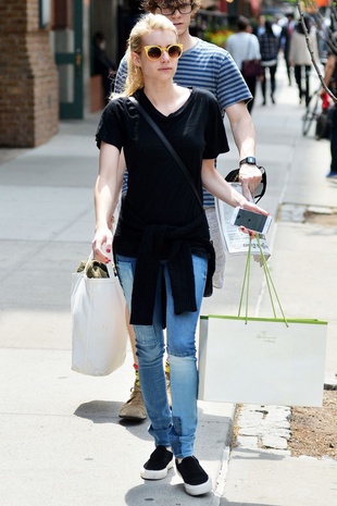 Emma Roberts New York City May 5, 2015