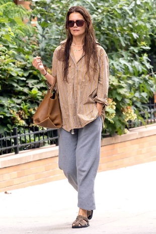 Katie Holmes New York City August 11, 2024