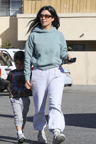 Kourtney Kardashian Los Angeles December 31, 2019