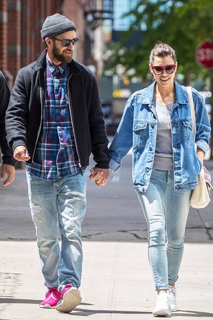 Jessica Biel with Justin Timberlake May 2017