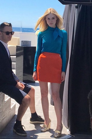 Elle Fanning Cannes May 21, 2016