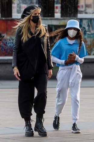 Heidi Klum Berlin October 25, 2020