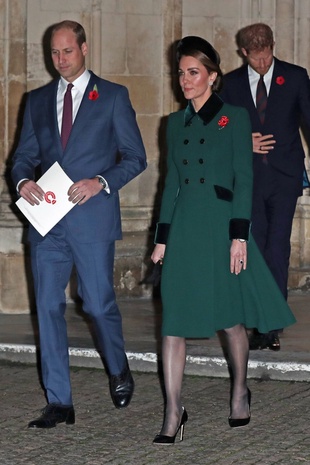 Kate Middleton Armistice Day November 11, 2018