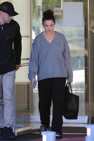 Selena Gomez Los Angeles Airport, February 22, 2024