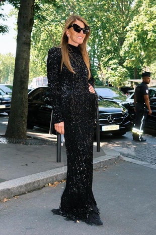 Anna Dello Russo Balenciaga Haute Couture Show June 25, 2024