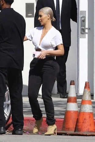 Kim Kardashian West Los Angeles October 2, 2017