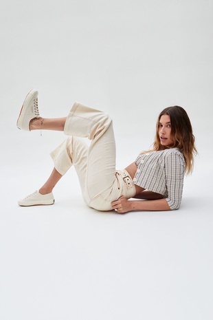 Hailey Bieber Superga Spring 2022 Campaign