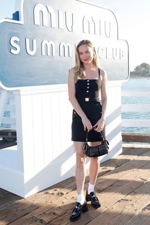 Brie Larson Miu Miu Summer Club Beach Party July 26, 2023