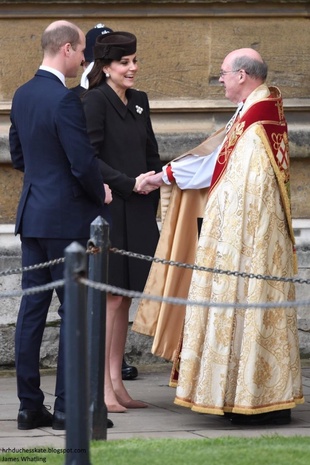 Kate Middleton Easter Sunday Service April 1, 2018