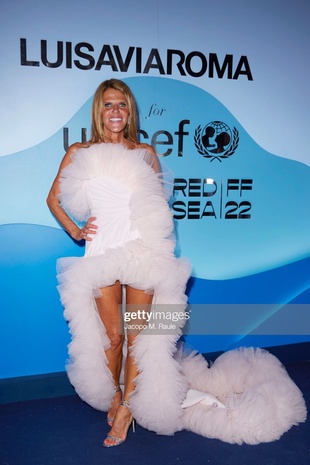 Anna Dello Russo Luisaviaroma X Unicef Gala July 30, 2022