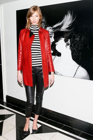 Karlie Kloss Vogue and Gucci Luncheon February 25, 2014