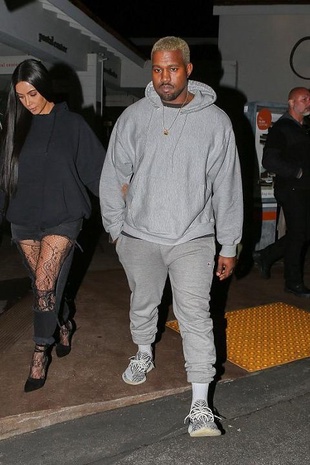 Kanye West Shu Sushi House with Kim Kardashian January 9, 2017