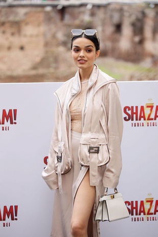 Rachel Zegler Shazam! Fury of the Gods Rome Photocall March 2, 2023