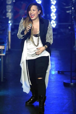 Demi Lovato Neon Lights Tour in London June 1, 2014